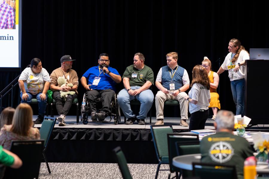 Photo of panelists at Oso Able Conference