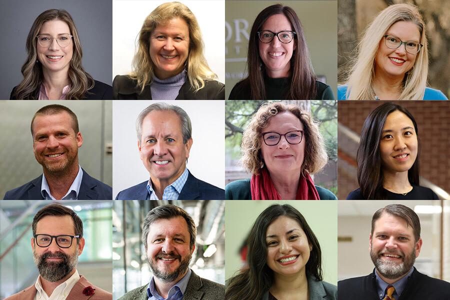 Photo of 2026 recipients of the Baylor Outstanding Faculty Awards